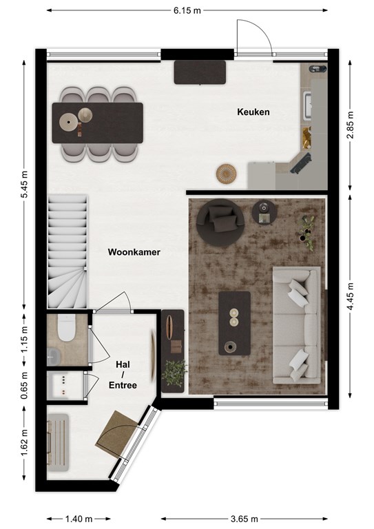 mediumsize floorplan